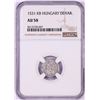 Image 1 : 1531 KB Hungary Denar 'Madonna and Child' Coin NGC AU58