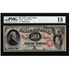 Image 1 : 1875 $20 Legal Tender Note Fr.128 PMG Choice Fine 15