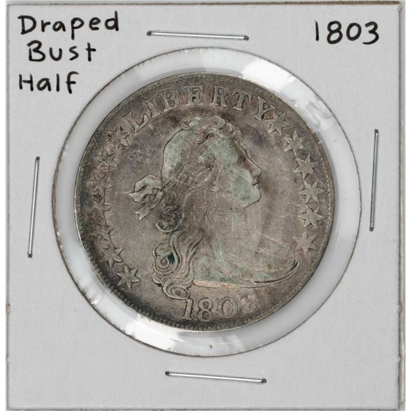 1803 Draped Bust Half Dollar Coin