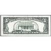 Image 2 : 1977 $5 Federal Reserve Gutter fold Error Note San Francisco