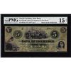 Image 1 : 1859-60s $5 Bank of Commerce New Bern North Carolina Obsolete Note PMG Choice Fine 15