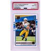 2020 Panini Donruss Canvas Justin Herbert NFL Card #303 PSA Gem Mint 10