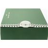 Image 7 : Rolex Ladies Stainless Steel Blue Arabic Diamond & Sapphire Wristwatch With Rolex Box