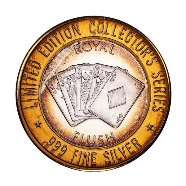 .999 Fine Silver Casino St. Charles Riverfront $10 Limited Edition Gaming Token