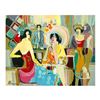 Maimon Original "My Place" Original Acrylic On Paper