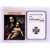 Image 1 : 1558 KB Hungary Denar 'Madonna and Child' Coin NGC XF45 w/ Story Box