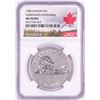 Image 1 : 1986 $1 Canada Vancouver Centennial Silver Dollar Coin NGC MS70 DPL