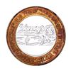 Image 1 : .999 Fine Silver Harveys Resort Lake Tahoe, Nevada $10 Limited Edition Gaming Token