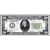 Image 1 : 1934 $20 Federal Reserve Note Kansas City Light Green Seal