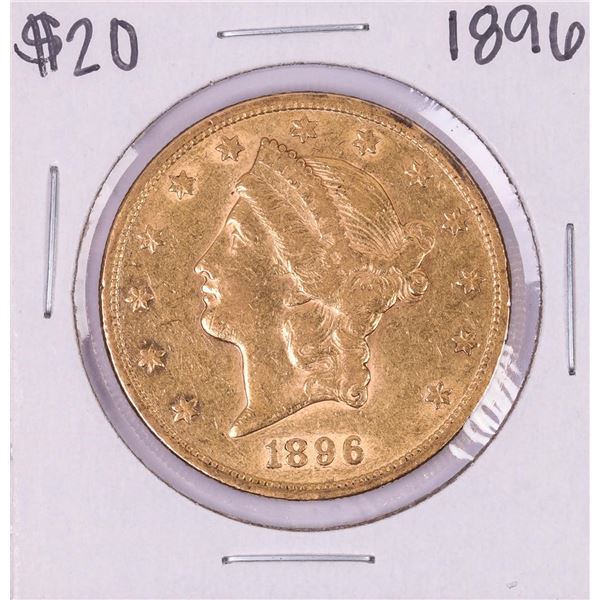1896 $20 Liberty Head Double Eagle Gold Coin