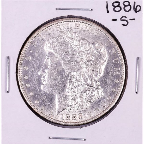1886-S $1 Morgan Silver Dollar Coin