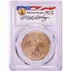 Image 1 : 2019-W $50 Burnished American Gold Eagle PCGS SP70 First Strike M. Reagan Signature
