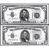 Image 1 : Lot of (2) 1934D $5 Silver Certificate Notes