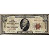 1929 $10 Central NB of Battle Creek, Michigan CH# 7013 National Currency Note