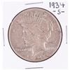 1934-S $1 Peace Silver Dollar Coin