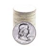 Roll of (20) Brilliant Uncirculated 1963 Franklin Half Dollar Coins
