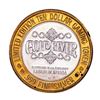 Image 2 : .999 Fine Silver Gold River Laughlin, Nevada $10 Limited Edition Gaming Token