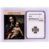 Image 1 : 1545 KB Hungary Denar 'Madonna and Child' Coin NGC XF40 w/ Story Box