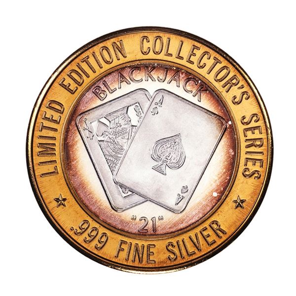 .999 Fine Silver Casino St. Charles Riverfront $10 Limited Edition Gaming Token