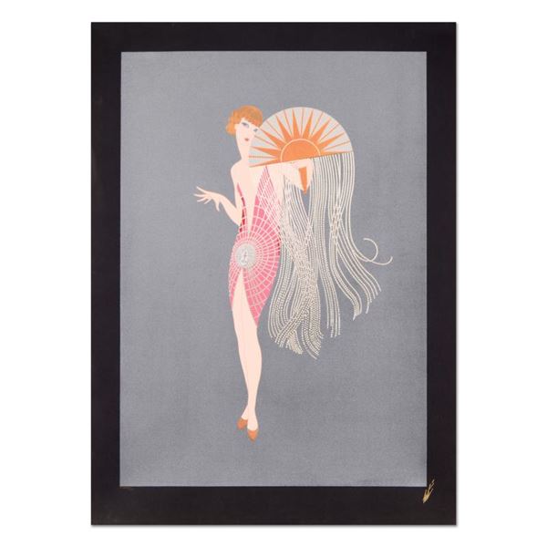Erte (1892-1990) "Flapper" Limited Edition Serigraph On Paper