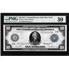 1914 $10 Federal Reserve Note New York Fr.911a PMG Very Fine 30