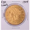 1904 $20 Liberty Head Double Eagle Gold Coin