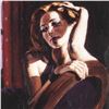 Image 2 : Fabian Perez, "Laura" Hand Textured Limited Edition Giclee on Canvas. Hand Signed and Numbered AP 4/