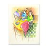 Image 1 : Itzchak Tarkay (1935-2012), Original Mixed Media Watercolor, Hand Signed with Letter of Authenticity