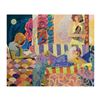 Image 1 : Sabzi, "Summer Evening" Limited Edition Hand Embellished Serigraph on Canvas, Numbered and Hand Sign