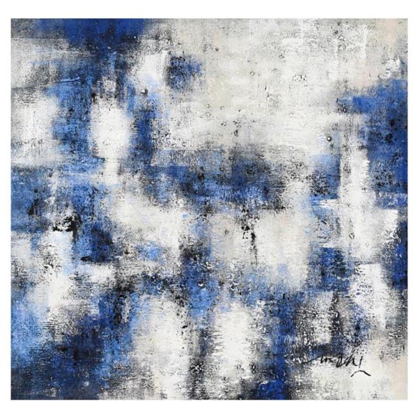 Mani, Original Oil Painting (36" x 36") on Canvas, Hand Signed with Letter of Authenticity.