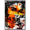 Image 1 : Hen Maman- Original Painting with Alcohol ink, acrylic, and epoxy rasin on Canvas "Eva"