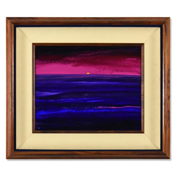Wyland, "Dreams Of Summer" Framed Original Acrylic Painting on Masonite, Hand Signed with Letter of 