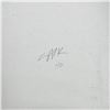Image 2 : Steve Kaufman (1960-2010) "Bottom of a Dollar" Hand Signed and Numbered Limited Edition Hand Pulled 