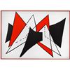 Image 2 : Alexander Calder- Lithograph "DLM141 - Triangles rouges"