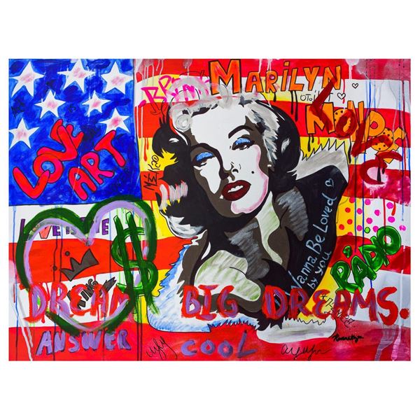 Nastya Rovenskaya- Mixed Media "Show Time"