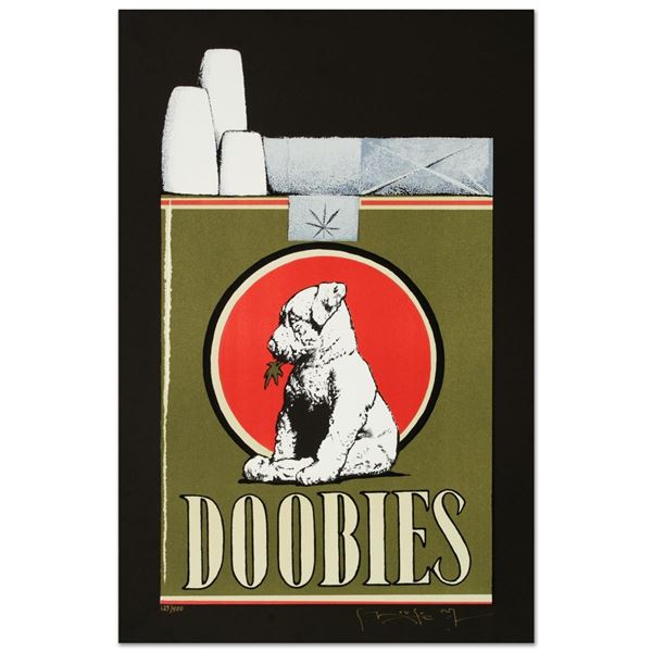 Stanley Mouse (b. 1940)- Hand Pulled Original Lithograph "Doobies"