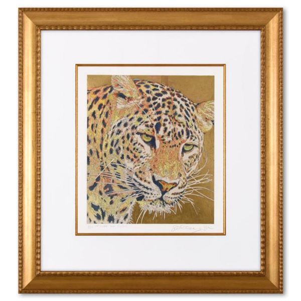 Guillaume Azoulay, "September Song" Framed Limited Edition Hand Colored Etching, Numbered 7/30 and H