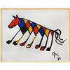 Image 2 : Alexander Calder- Lithograph on Arches Paper "Flying colors - Beastie"