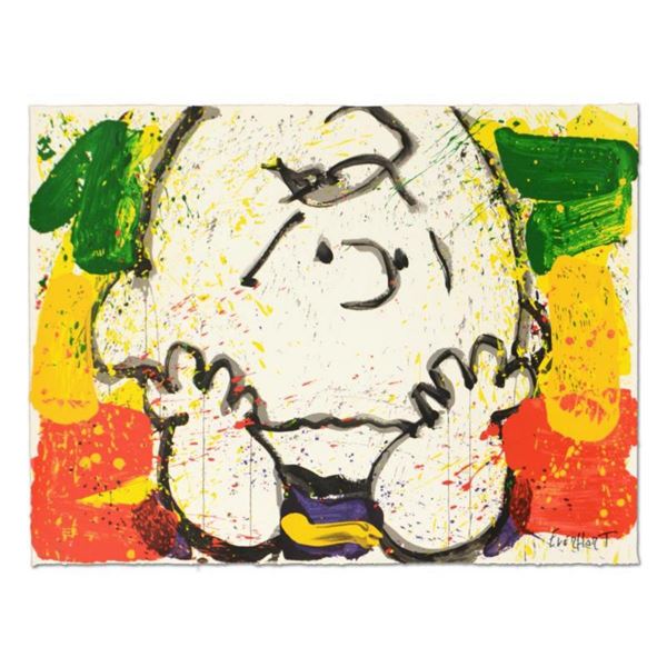 Tom Everhart- Hand Pulled Original Lithograph "Call Waiting"