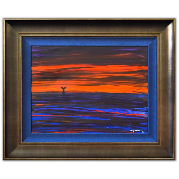 Wyland- Original Painting on Canvas "Whale Tale"