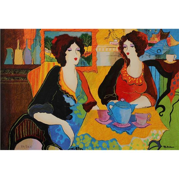 Patricia Govezensky- Original Serigraph on Paper "Silence Beach"