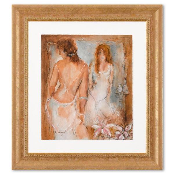 Batia Magal, "Femininity" Framed Limited Edition Serigraph, Numbered 179/750 and Hand Signed with Le