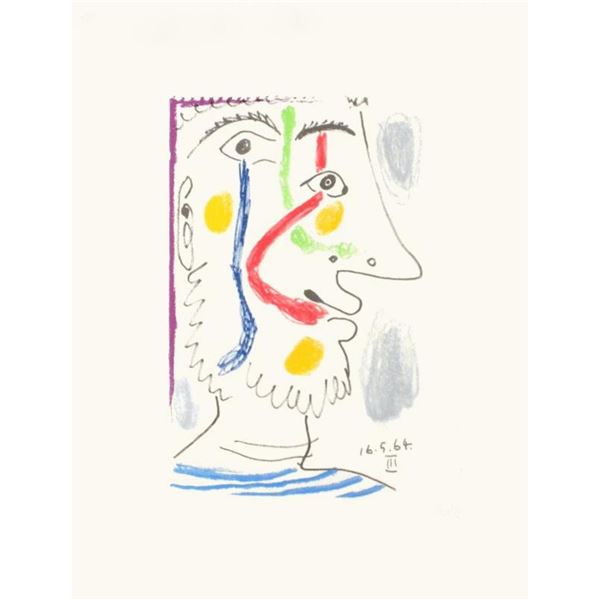 Pablo Picasso- Lithograph "Le Gout du Bonheur 10"