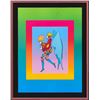 Image 2 : Peter Max- Original Lithograph "Tip Toe Floating on Blends II"