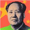 Image 2 : Steve Kaufman (1960-2010) "Chairman Mao" Limited Edition Hand Pulled Silkscreen on Canvas, Numbered 