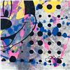 Image 2 : Gail Rodgers, "Mickey Mouse" Hand Signed Original Hand Pulled Silkscreen Mixed Media on Canvas with 