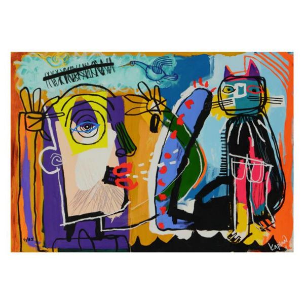 Kaplun, Hand Embellished Limited Edition on Canvas, Numbered Inverso and Hand Signed with Letter of 