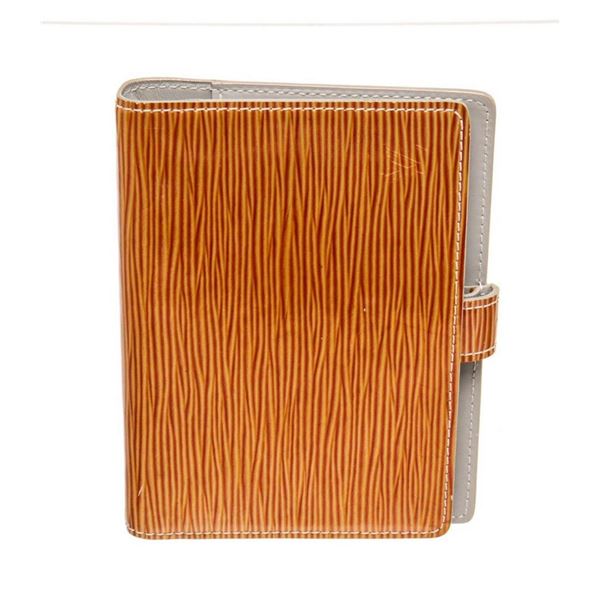 Louis Vuitton Brown Epi Leather Cyber Agenda PM Wallet