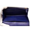 Image 6 : Yves Saint Laurent Purple Leather Flap Wallet