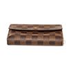 Image 4 : Louis Vuitton Brown Damier Canvas Porte Tresor Etui Pap Wallet